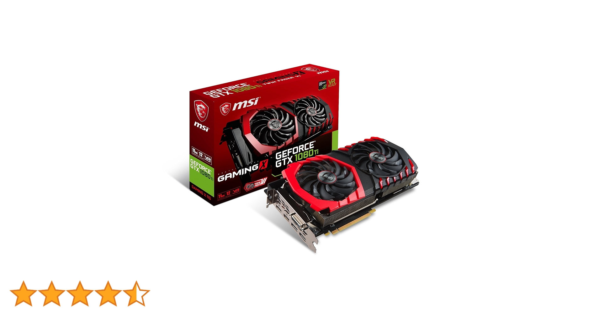 Amazon | MSI ビデオグラフィックカード One Size GTX 1080 TI